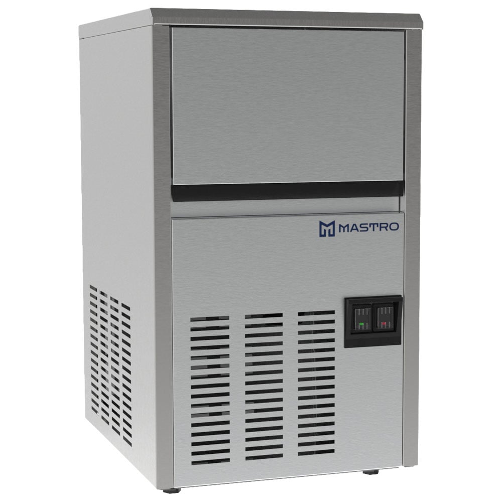 Ice cube maker, air cooling, 22 kg/24 h