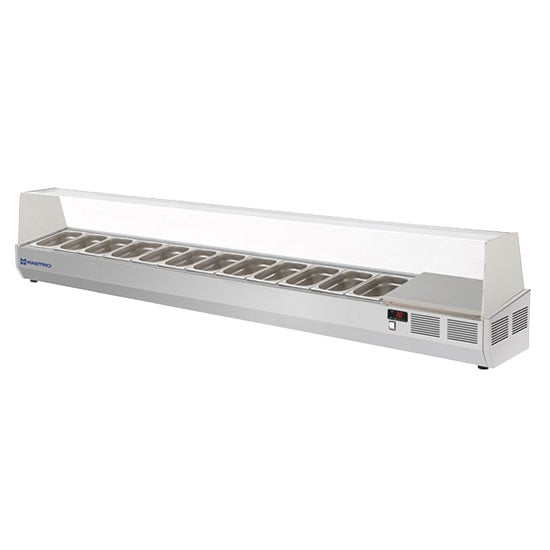Pan cooler 12x GN 1/4 h=150 mm, +2°/+8°C