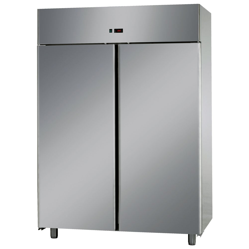 freezer 1200 litres made of stainless steel, -18°/-22°C DOMSYSTEM
