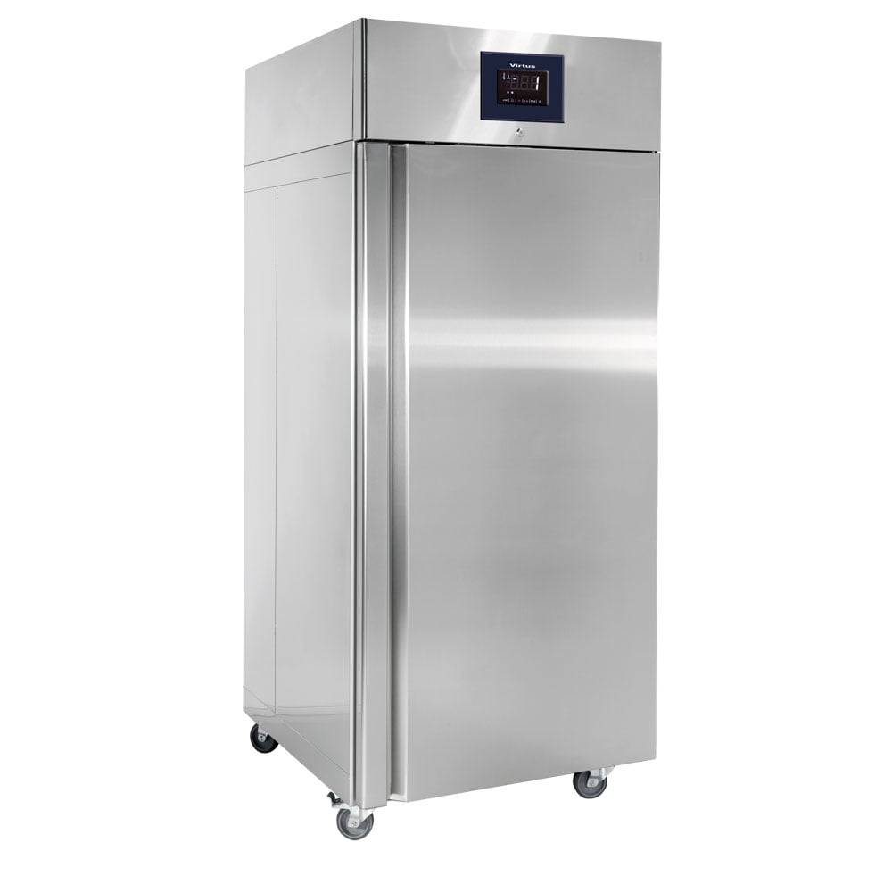 Freezer 850 litres in stainless steel for pastry, 56x 600x400 mm, -10°/-20°C