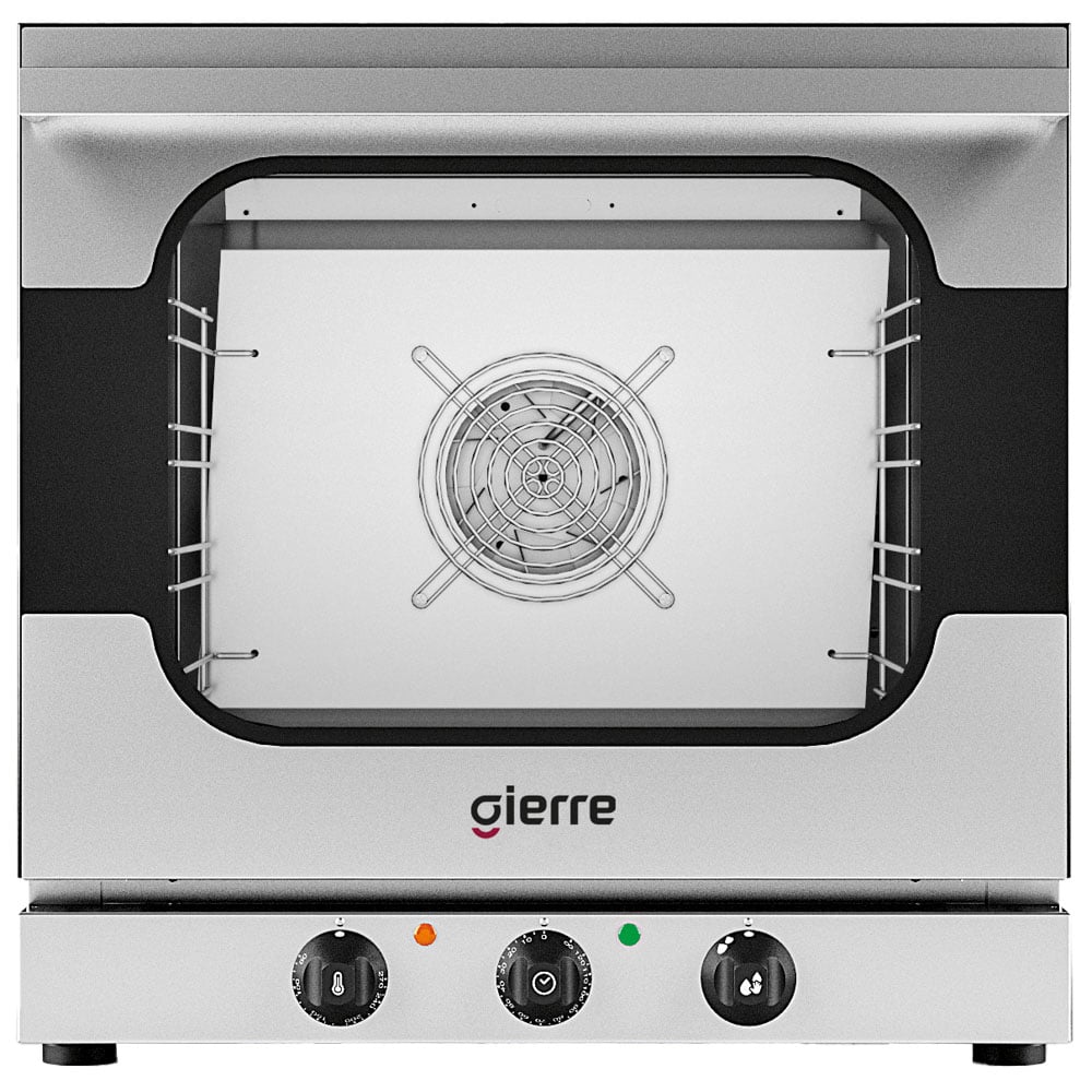 Electric convection oven with humidity, mechanical control, 4x 432x342 mm