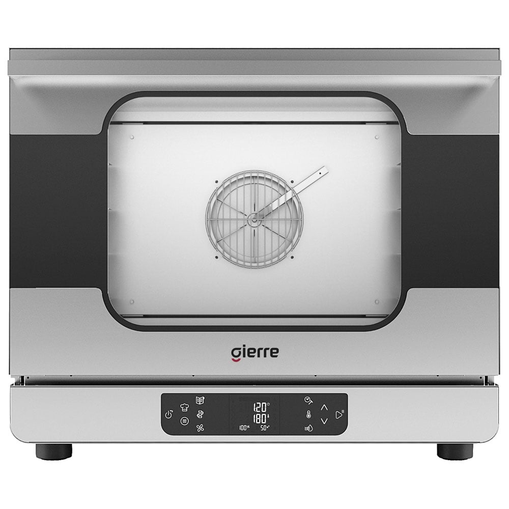Electric convection oven with humidity, digital control, 4x 600x400 mm