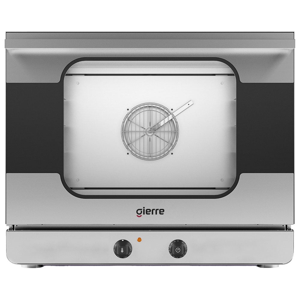 Electric convection oven with humidity, mechanical control, 4x 600x400 mm
