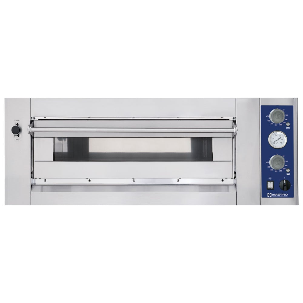Electric pizza oven for 6 pizzas ø 35 cm, mechanical control