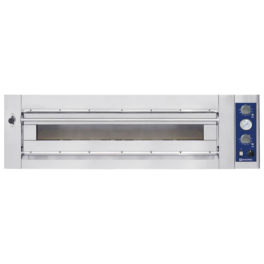 Electric pizza oven for 6 pizzas ø 35 cm, mechanical control