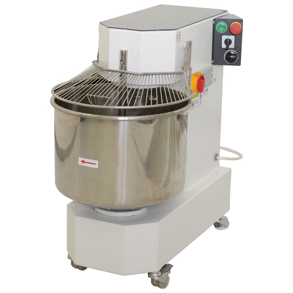 Spiral mixer 22,5 kg/35 litres, 2 speeds, with timer