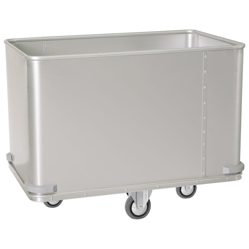 Trolley in aluminium for wet laundry, capacity 50 kg/327 litres