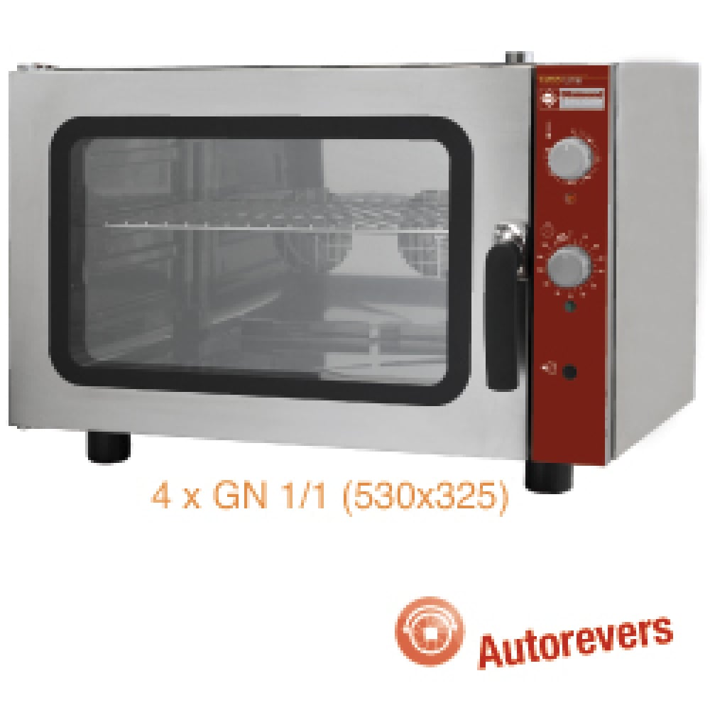 Electric convection oven , 4x GN 1/1 + manual humidifier – Stoc nou