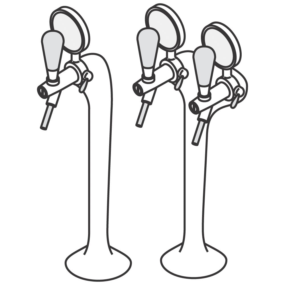 Pinning column, double