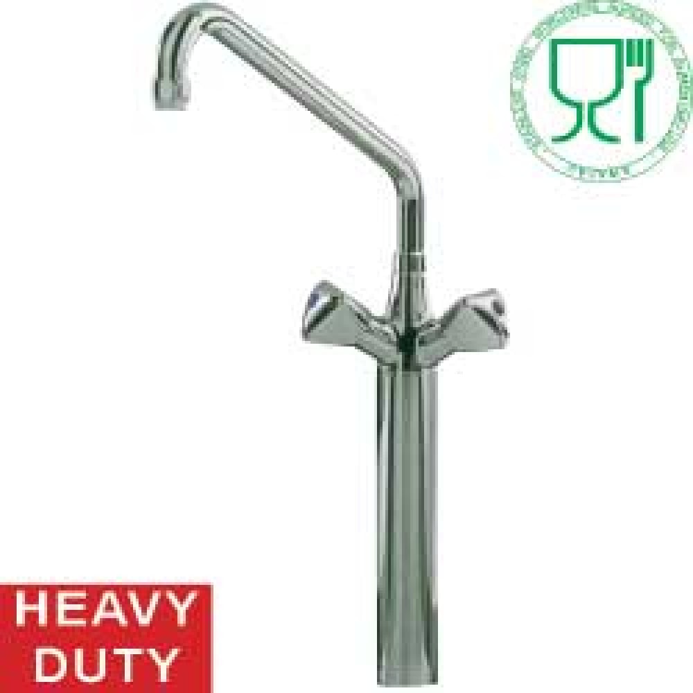 Pedestal with faucet mixer "big flow" "Heavy-Duty" – Lichidare stoc