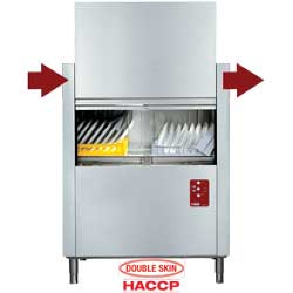 Rack conveyor dishwasher 100Bas/h - 400/3 – Model expus