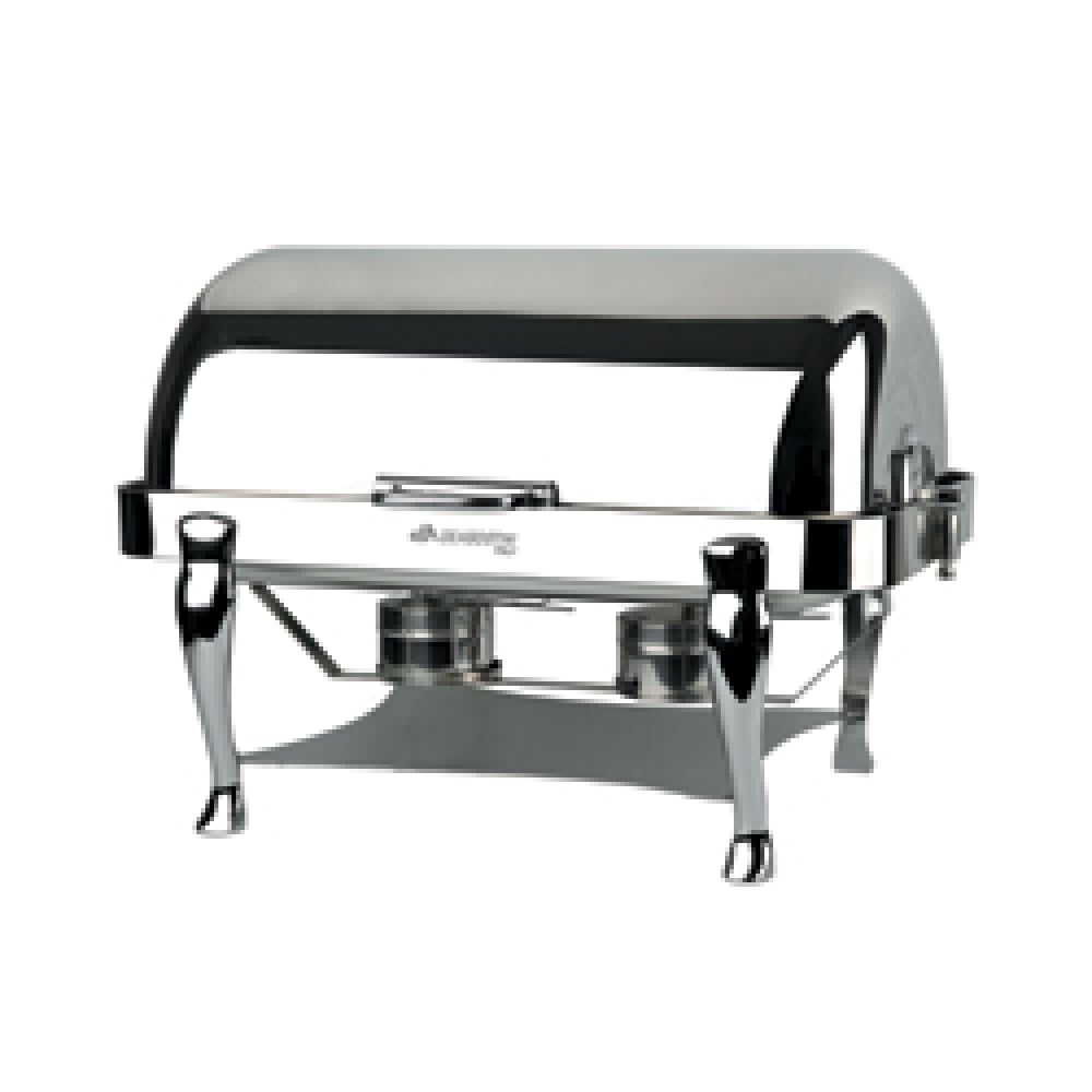 Stainless steel stove, lid "roll-top", GN 1/1-65 mm