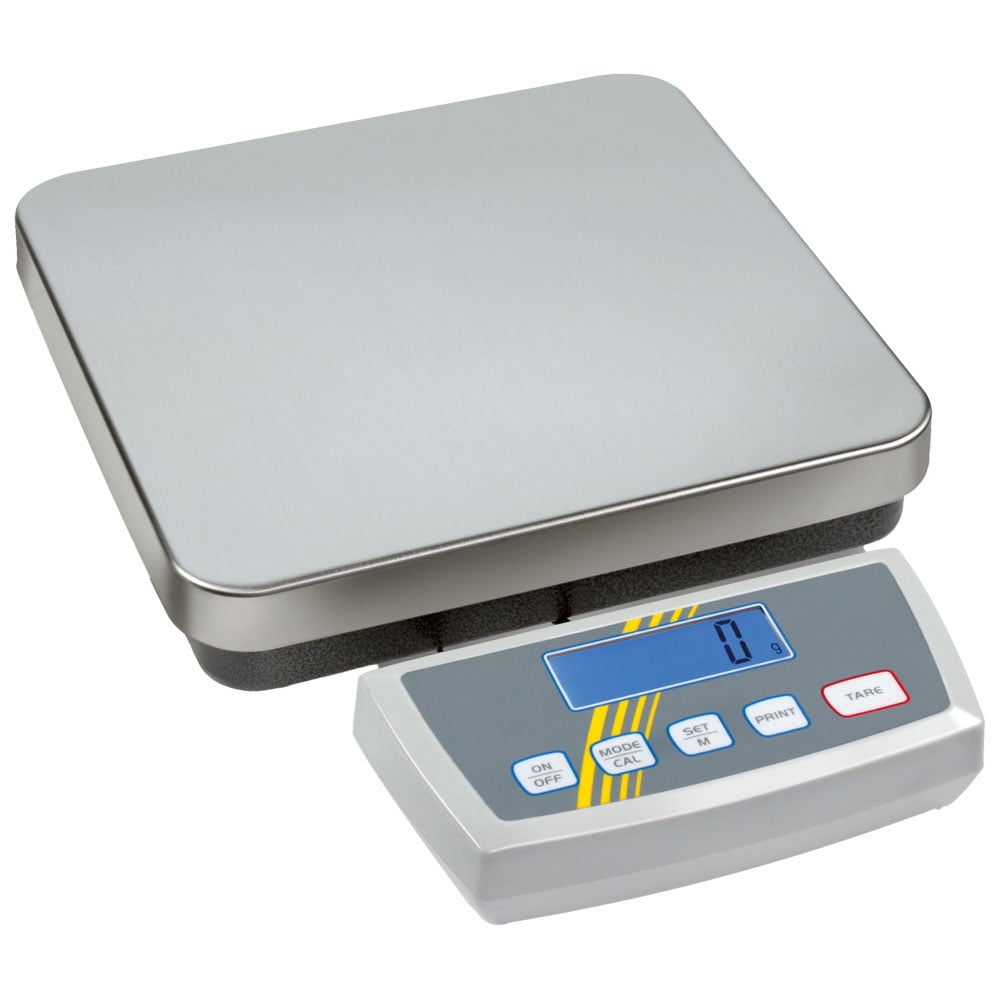 platform scale, weighing range maximum 15 kg, readout 5 g