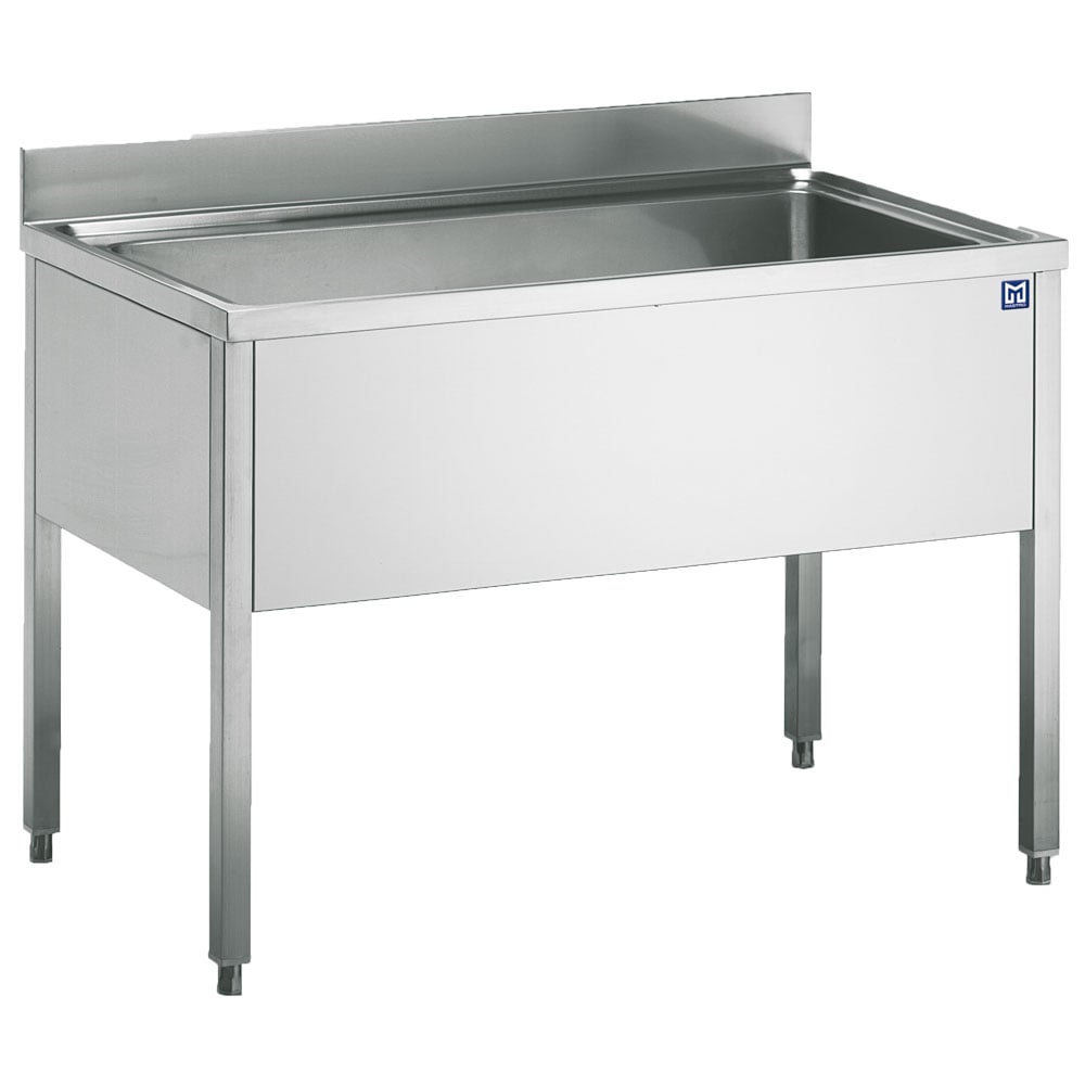 plonk unit with backsplash, without bottom shelf, 1200x700 mm