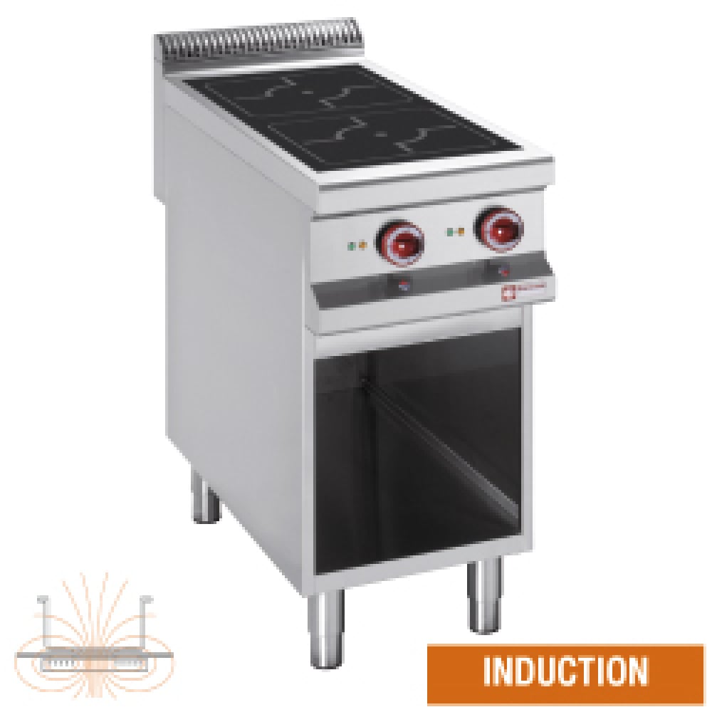 Electric stoves 2 induction hearths, open cupboard – A doua alegere (2)