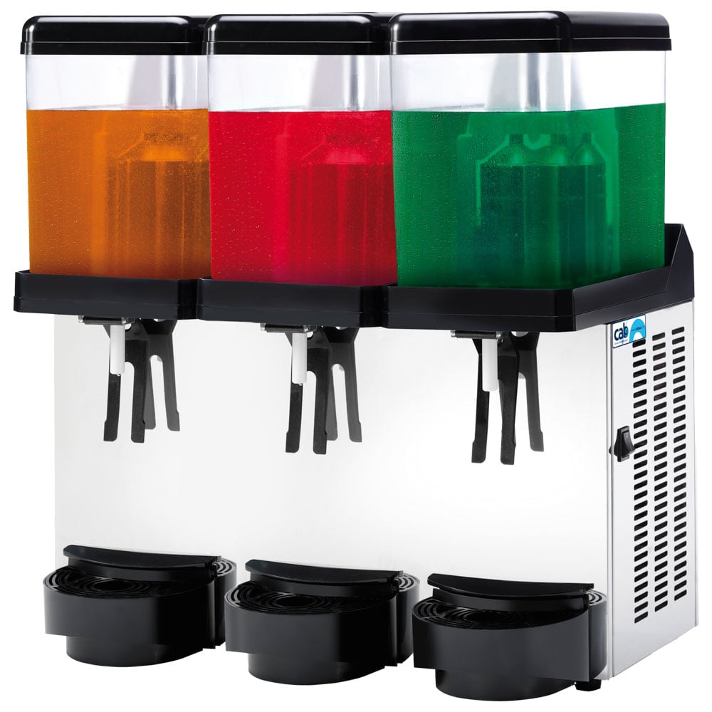 Cold drink dispenser, 3x 12 litres