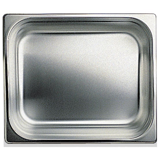 GN container in stainless steel, GN 1/2 h=200 mm
