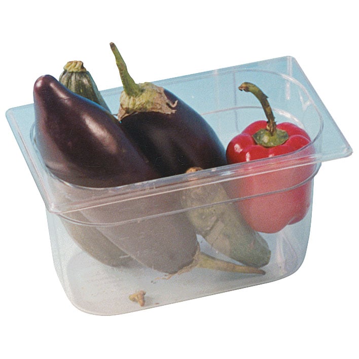 GN container in polypropylene, GN 1/1 h=100 mm