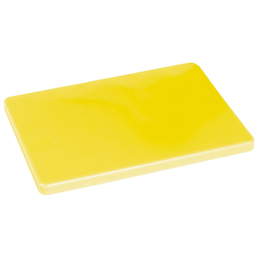 cutting board for poultry, 530x325 mm - yellow coloured