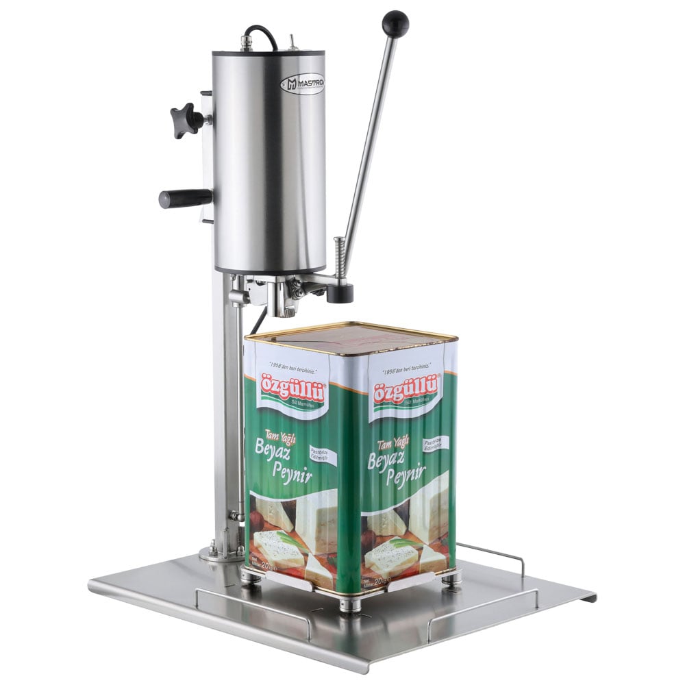 Table top can opener, electric