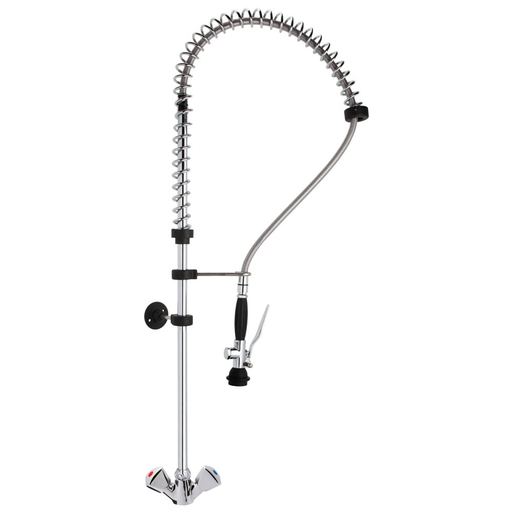 Pre-rinse unit on monobloc tap, connection 1/2