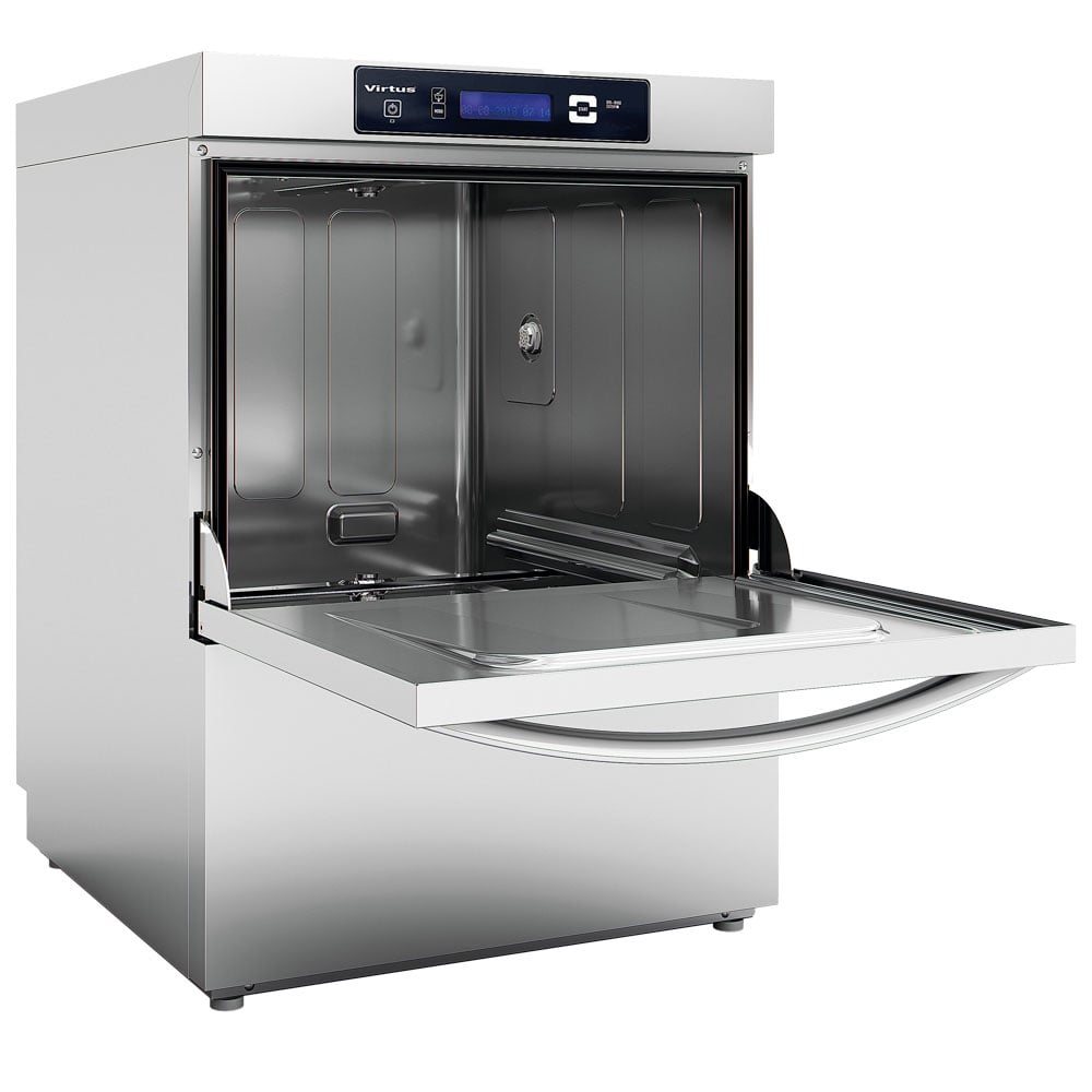 Dishwasher with softener, detergent injector, drain pump, digital, 50x50 cm, max h=38 cm
