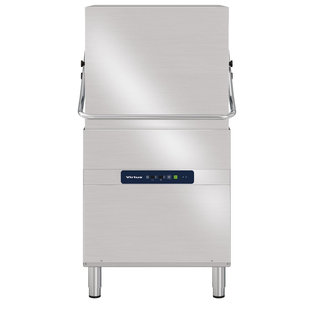 Hood-type dishwasher with detergent injector, electronic, 50x60 cm, max h=44 cm