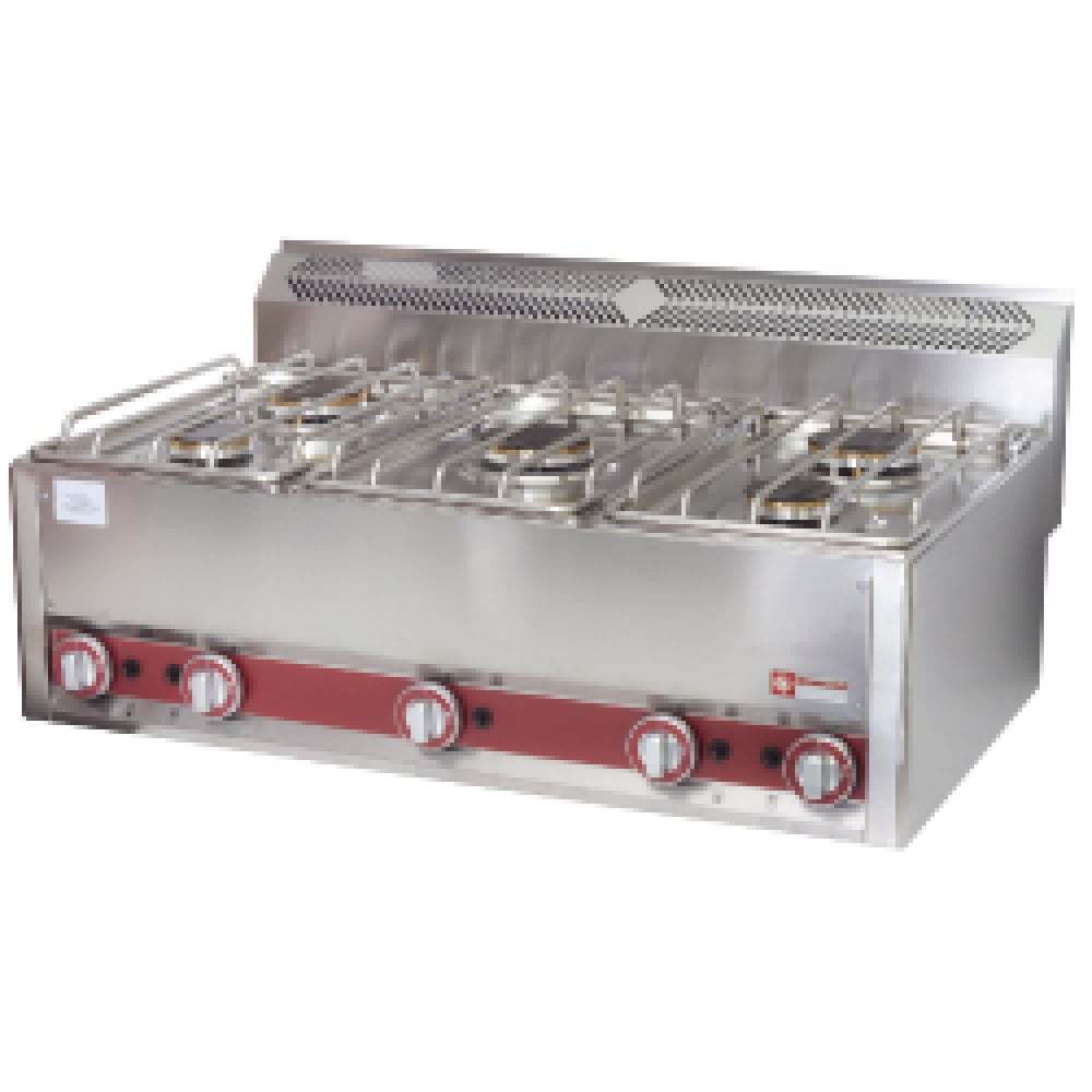Aragaz pe gaz de banc Diamond GS6/5FT – 5 arzătoare