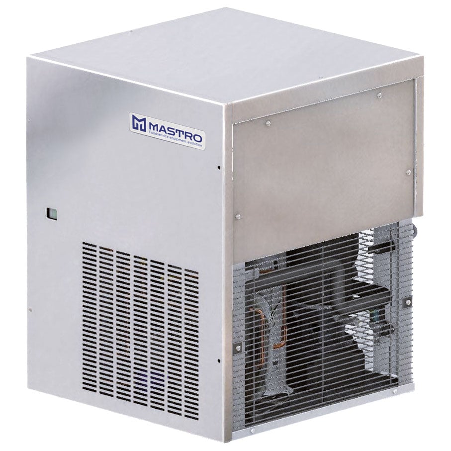 Pebble ice maker, air cooling, 128 kg/24 h