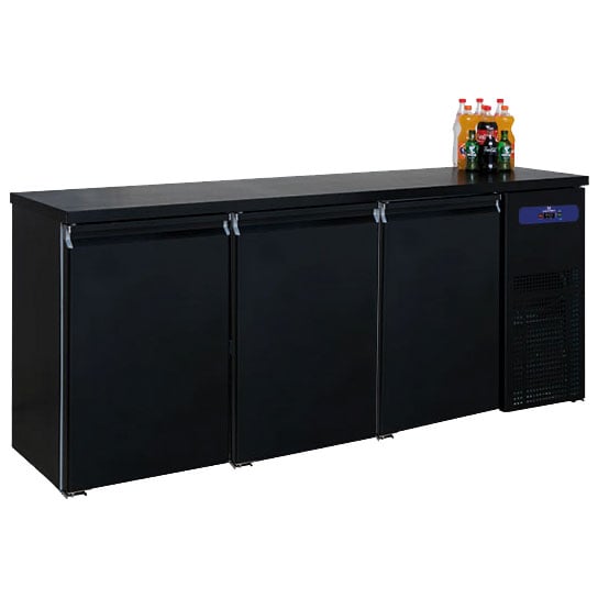 Bottle cooler 3 doors, 500 litres, -2°/+8°C