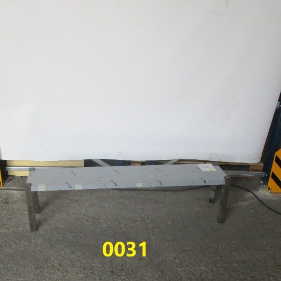 Overshelf, 1-tier overshelf, side open, 1400x300 mm - DAMAGED