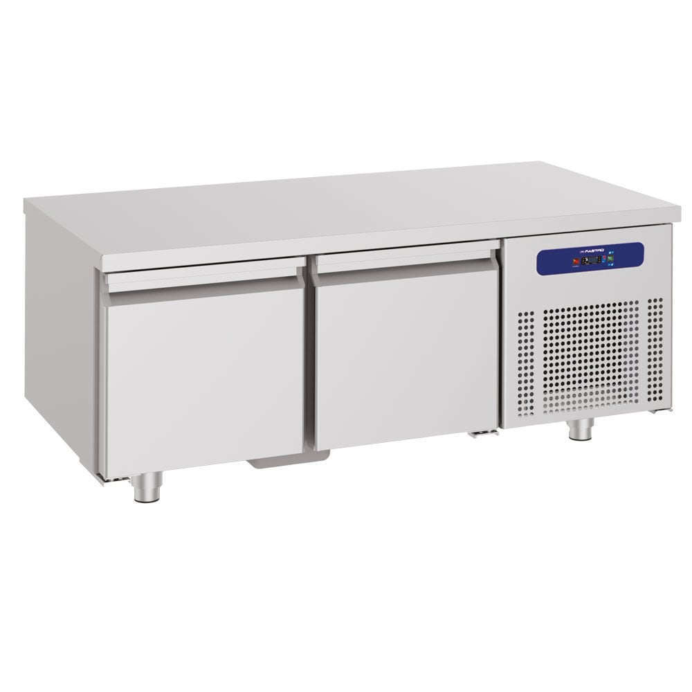 Refrigerated undercounter 700 mm with 2 drawers GN 1/1 for cooking hobs, 1200 mm