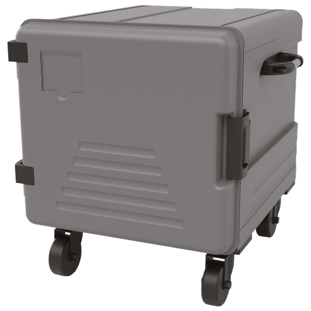 Thermo box neutral on castors, 7x GN 2/1 h=65 mm