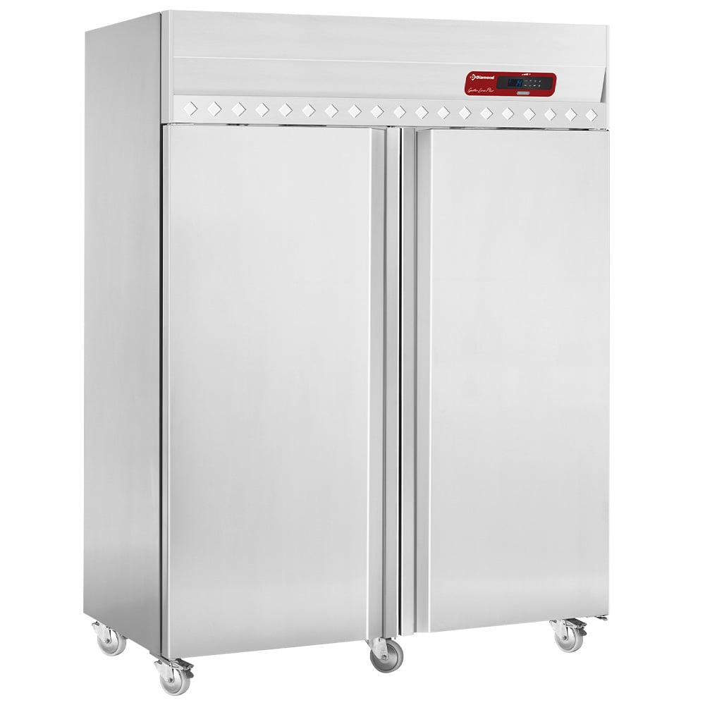 Ventilated freezer 1400 liters, 2 doors GN 2/1, on wheels – Ocazie