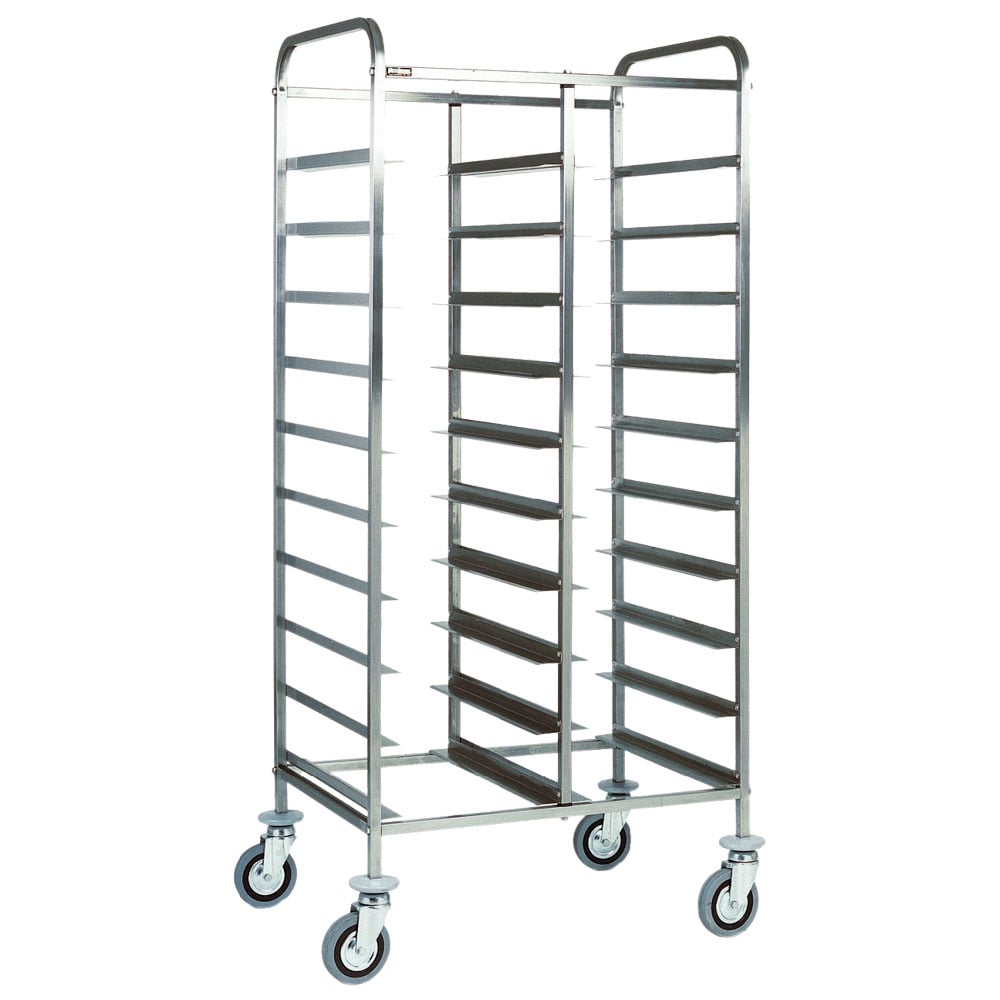 Trolley for GN trays, 20x GN 1/1, h=120 mm