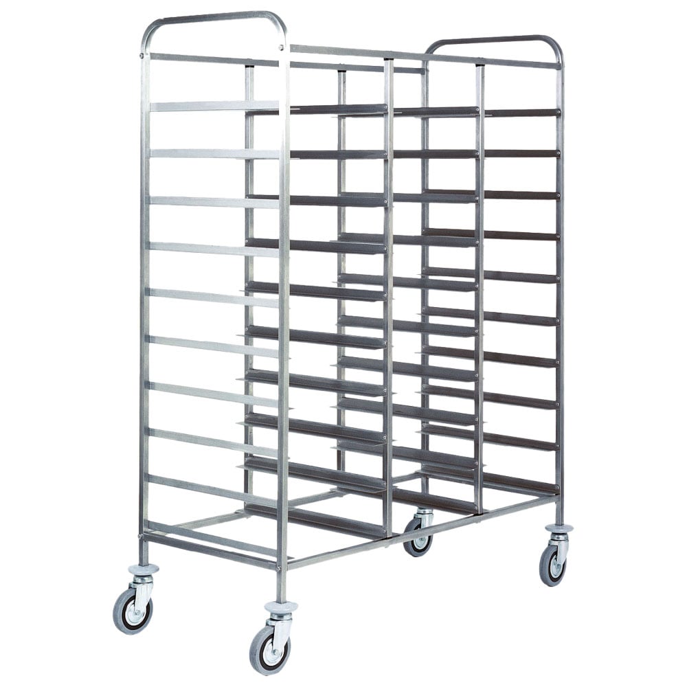 Trolley for GN trays, 30x GN 1/1, h=120 mm