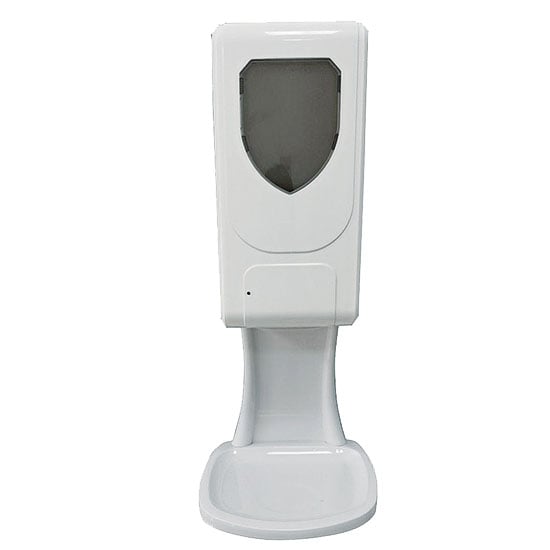 Disinfection dispenser 1000 ml with sensor and wall mounting set and drip tray