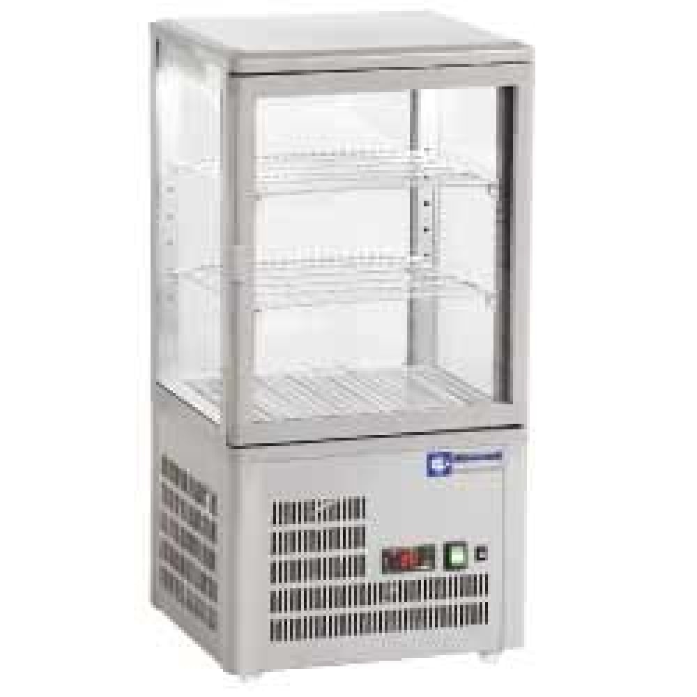 Ventilated display table model, 4 glazed sides, 3 "Grey" levels – Stoc nou