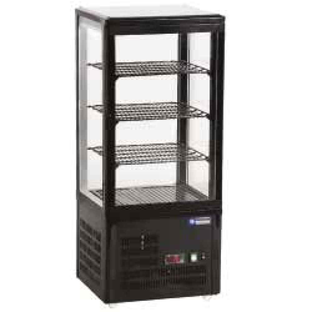 Ventilated display table model, 4 glazed sides, 4 "Black" levels – Ocazie