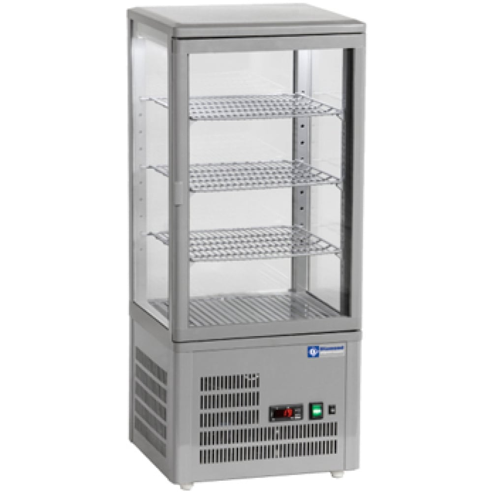 Ventilated display table model, 4 glazed sides, 4 "Grey" levels – Ocazie