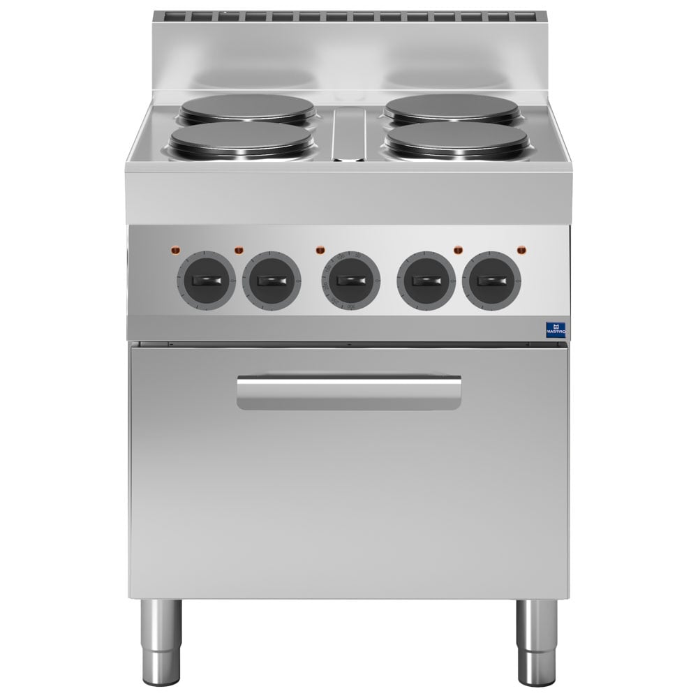 Electric range, 4 plates, 1 electric convection oven