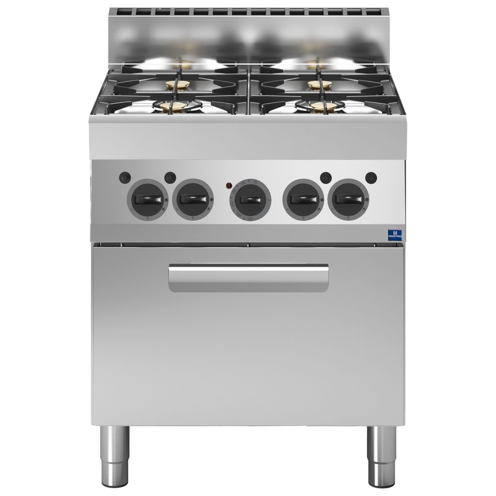 Aragaz pe gaz Virtus MS657CFGE – 4 arzătoare – cuptor electric cu convecție