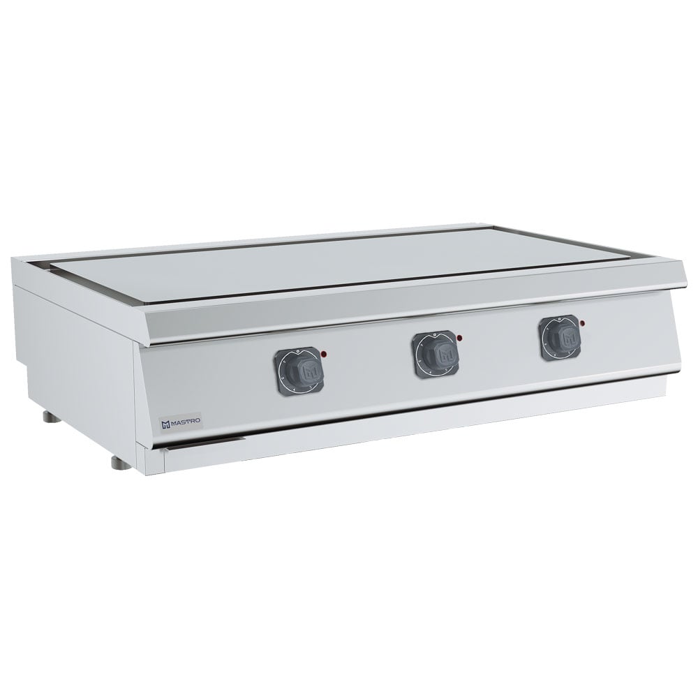 Electric teppanyaki, tabletop model, 2 zones
