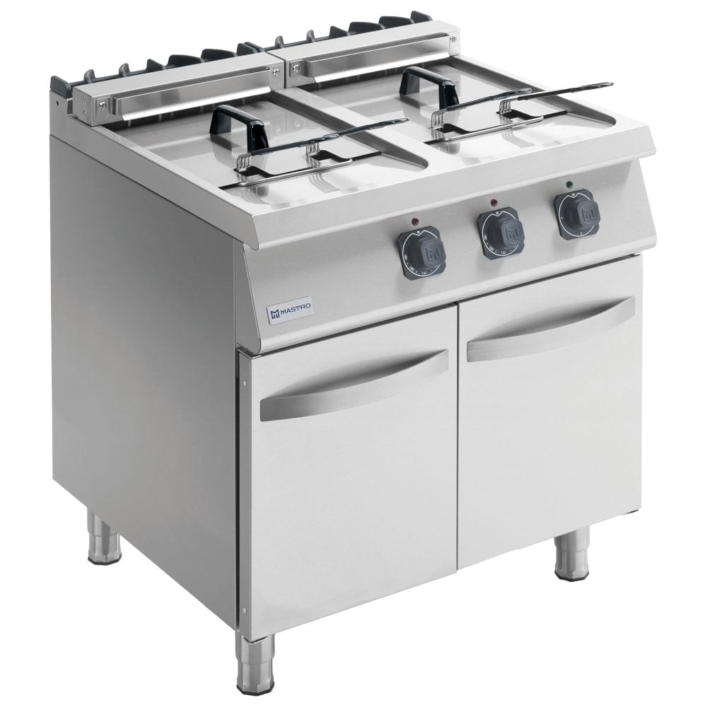 Friteuză electrică Virtus MS78FRE18 – 2x 18 litri – pe dulap închis