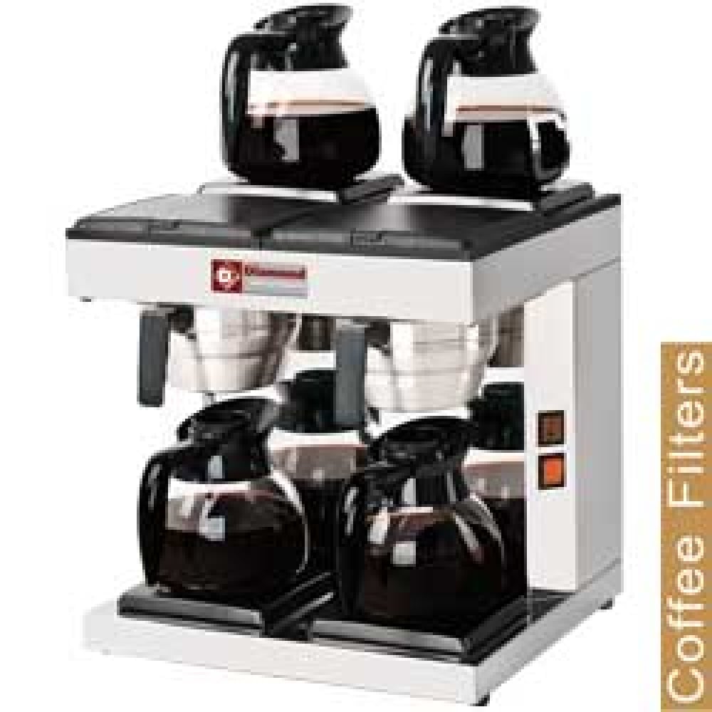 Coffee percolating machine - 2 groups + 4 heating plates – Stoc nou