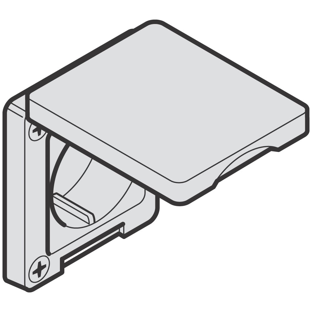 Built-in electrical socket 220-240 V