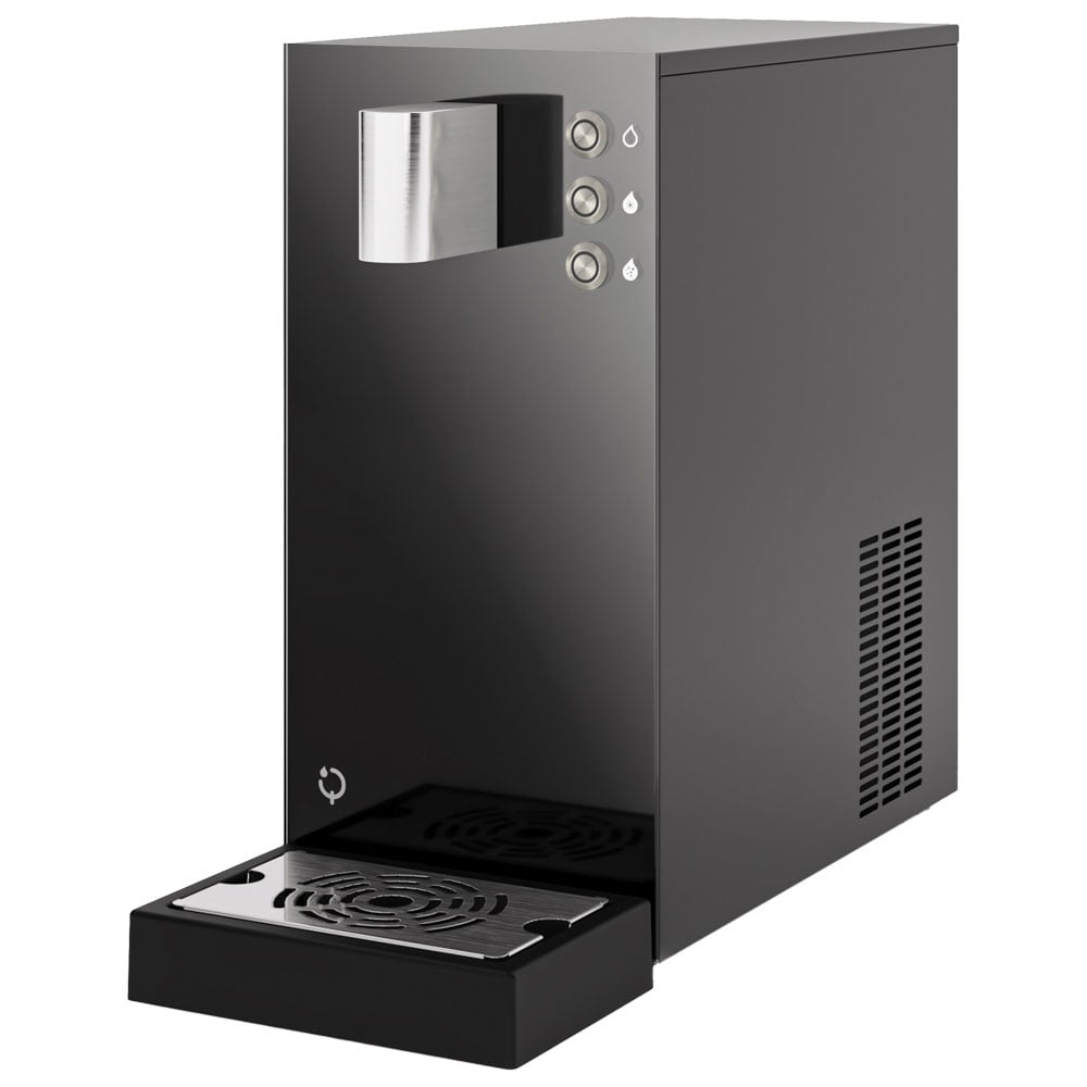 Water dispenser 30 litres/hour, ambient (still)/cooled/sparkling water - colour black