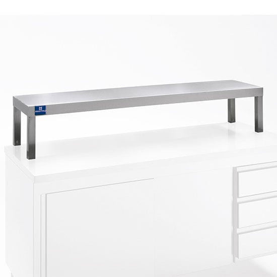overshelf, 1- tier overshelf, side open, 1600x350 mm