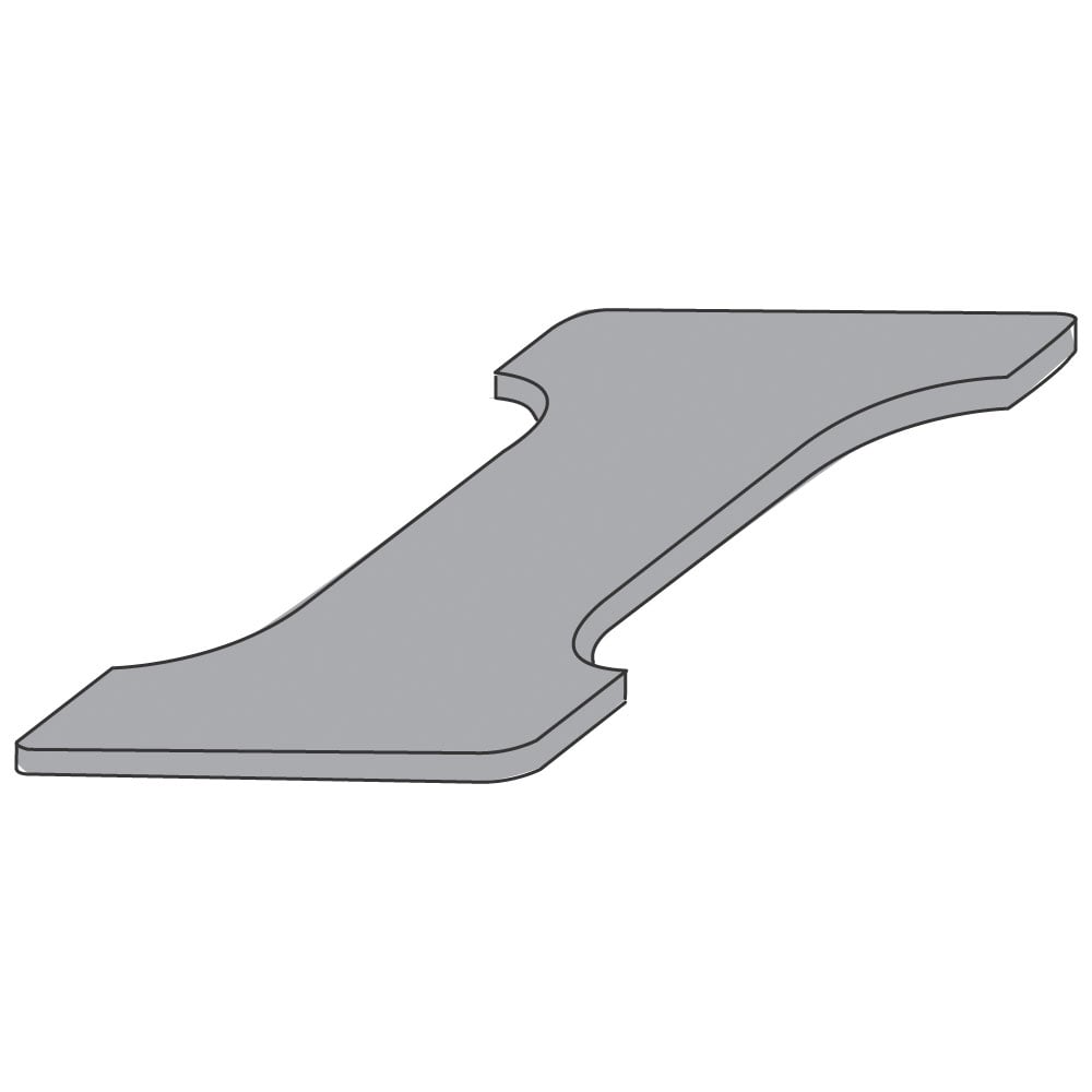 Insert for square electric hotplates