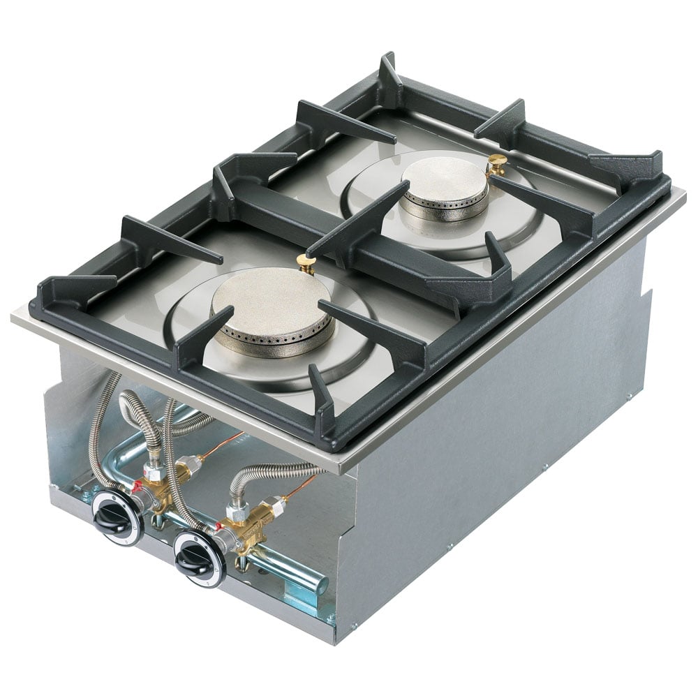 Aragaz pe gaz încastrabil (drop-in) Virtus VI6540PCGD – 2 arzătoare